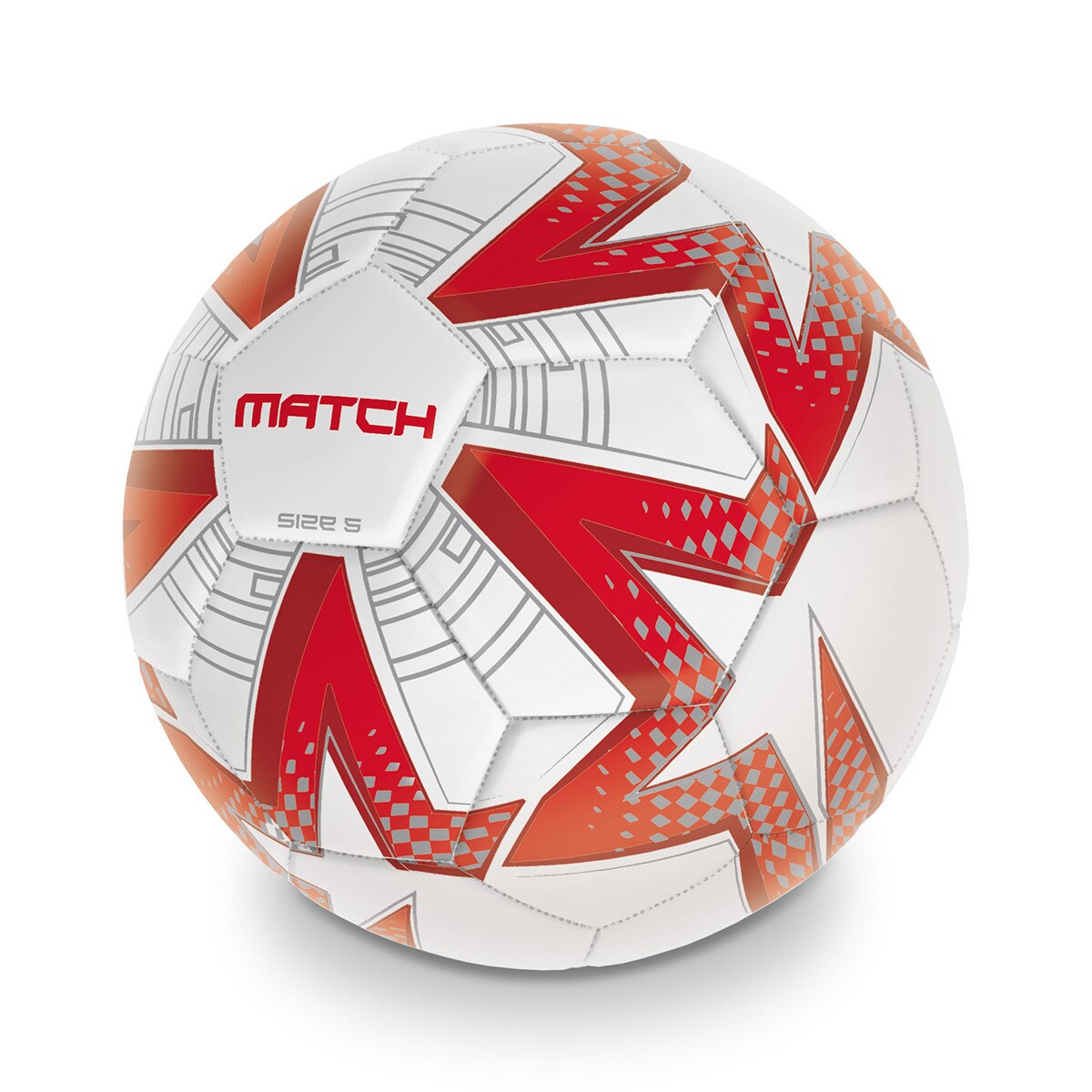Balón de fútbol Match Talla 5 Mondo Blanco / Multicolor-2
