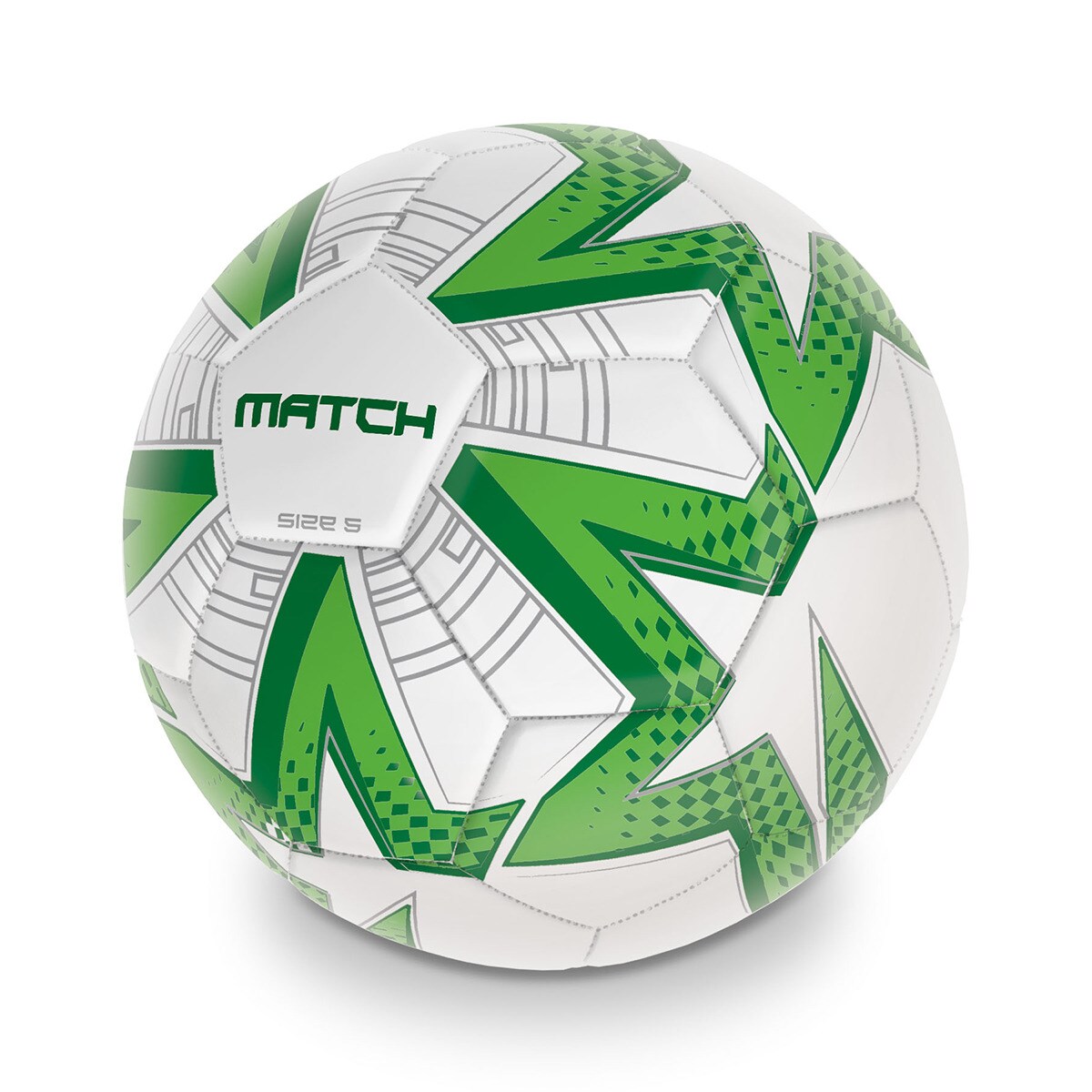 Balón de fútbol Match Talla 5 Mondo Blanco / Multicolor-1