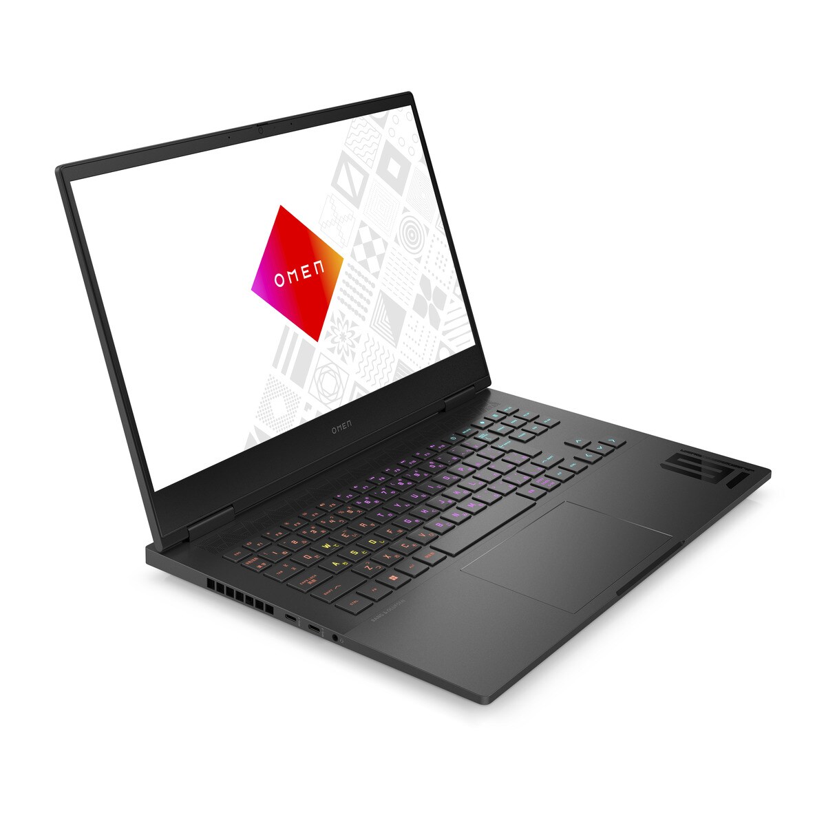 Portátil Gaming HP OMEN 16-xf0003ns, Ryzen 7, 32GB, 2TB SSD, Nvidia GeForce RTX 4060 8GB, 16,1", Sin SO Negro-3