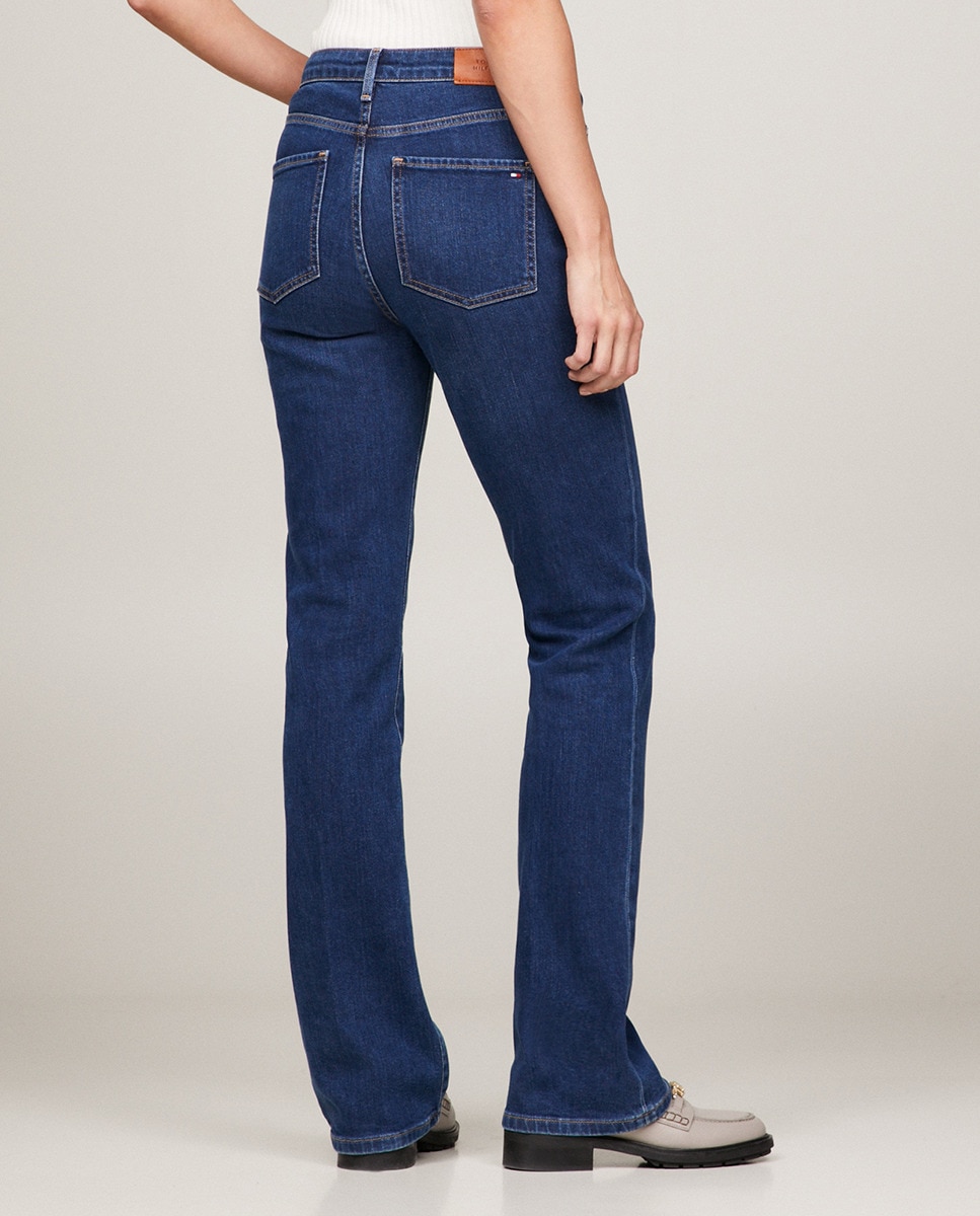 Jeans Bootcut Regular Azul-3