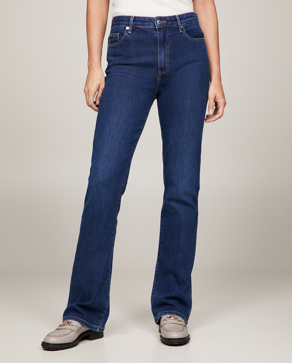 Jeans Bootcut Regular Azul-2