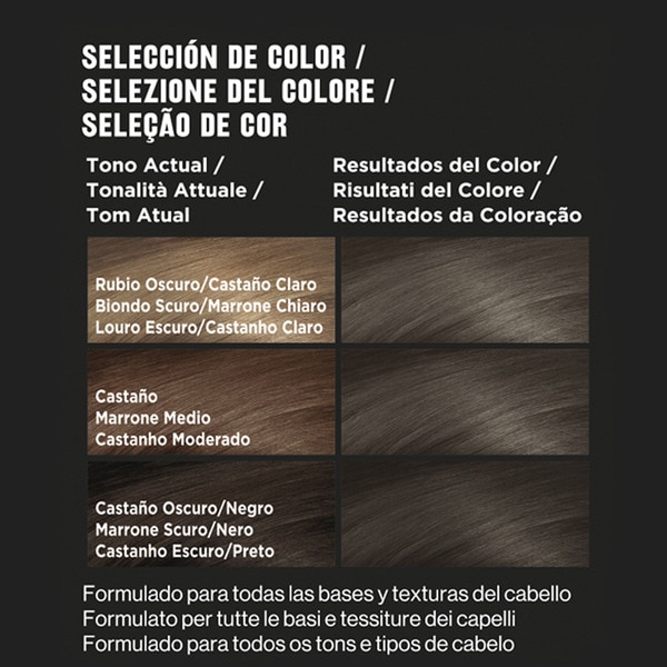 Colorstay tinte coloración permanente Longwear Cream Color nº 3 Castaño Oscuro caja 1 unidad