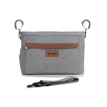 Organizer Per Passeggino Jan&eacute; - Borsa Con Chiusura Magnetica, Nero