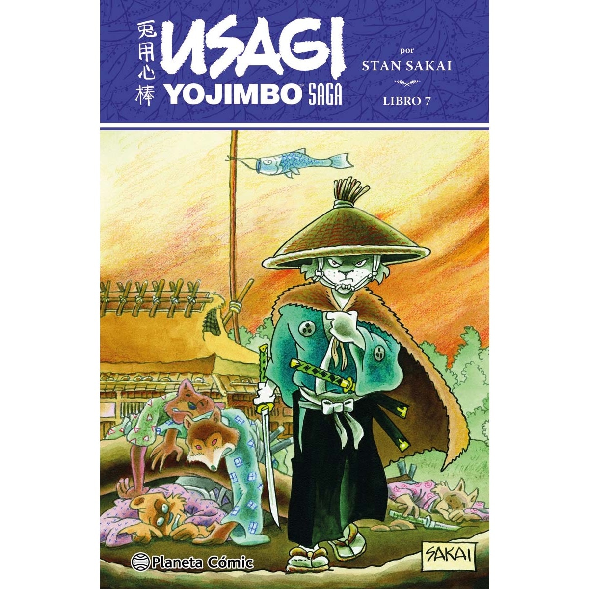 Usagi Yojimbo Saga nº 07 (Capa mole com abas) 1