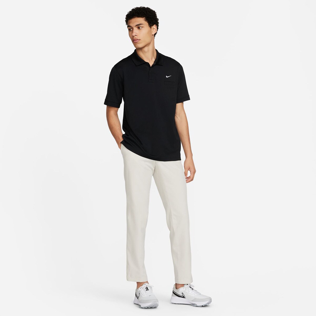 Pantalón de hombre Tour Repel Flex Nike Blanco-5