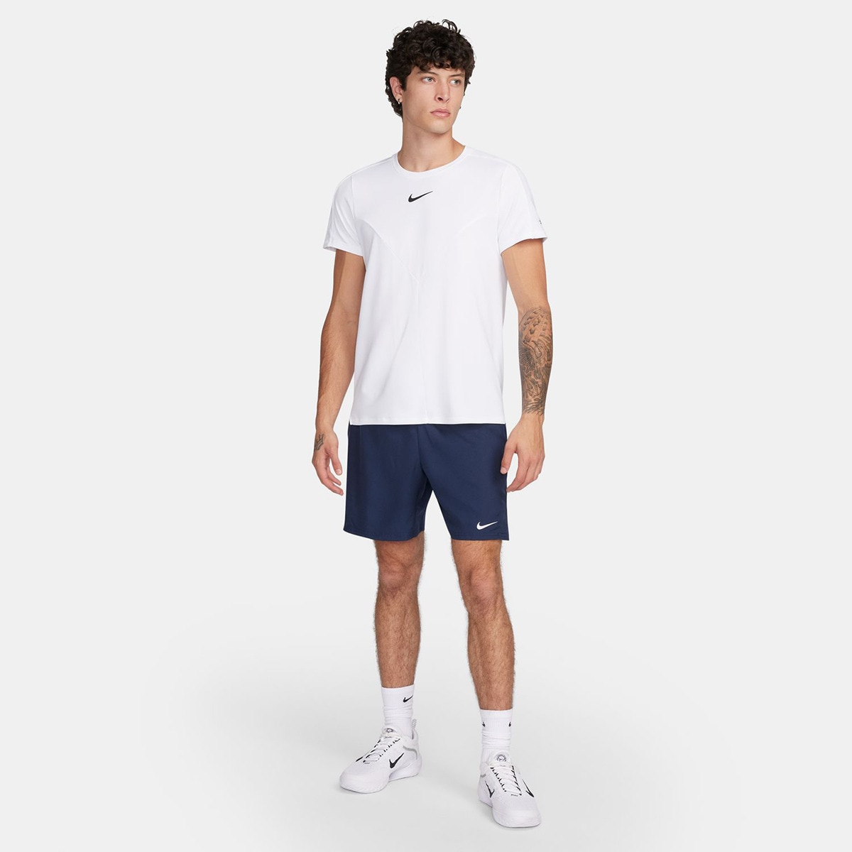 Short de hombre NikeCourt Dri-Fit Victory Nike Azul marino-8