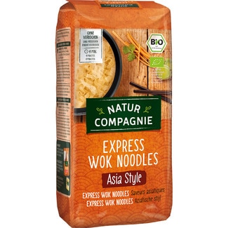 Noodles wok express estilo Asia ecológicos unidad 250 g - Natur Compagnie