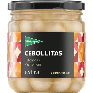 cebollitas en vinagre extra frasco 190 g neto escurrido - El Corte Ingles