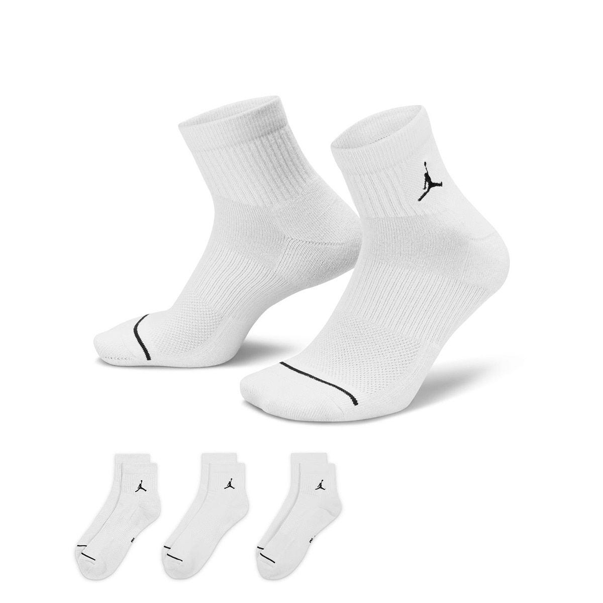 Pack de 3 Pares de Meias Everyday Branco-3