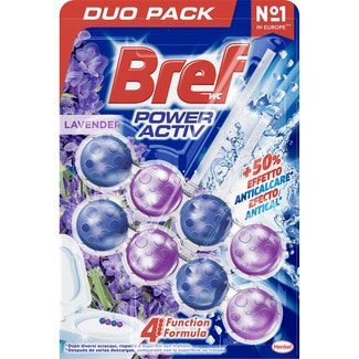 colgador WC Power Activ Lavanda blister 2 unidades - Bref