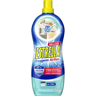 limpiador Oxygeno Activo sin lejía todo tipo de superficies botella 1,1 l - Estrella