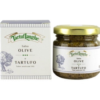 Molho Mediterrânico com Trufa frasco 90 g - Tartuflanghe