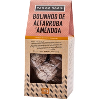 Bolinhos de Alfarroba e Amêndoa embalagem 170 g - Pão Do Rogil