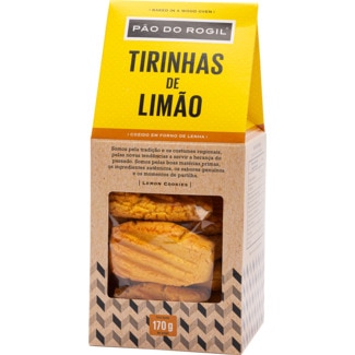 Tirinhas de Limão embalagem 170 g - Pão Do Rogil