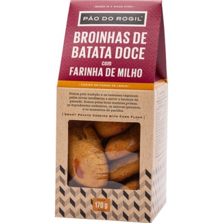 Broinhas de Batata Doce e Milho embalagem 170 g - Pão Do Rogil