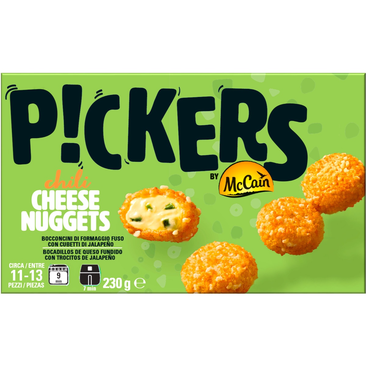 Nuggets de Queijo com Chili P!ckers embalagem 230 g