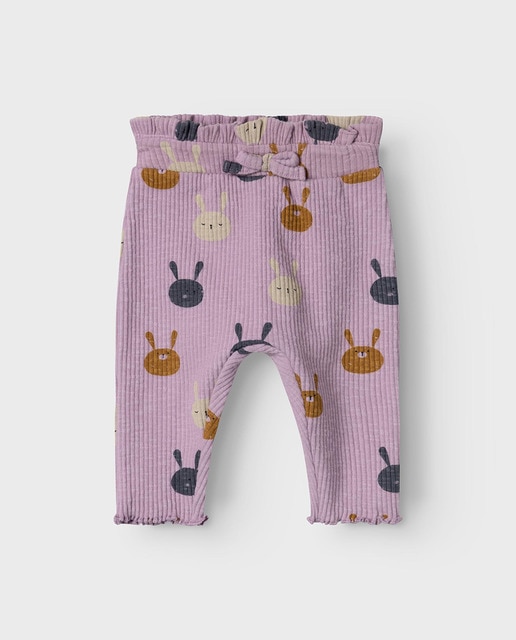 Imagen 0 de Pantalón de bebe niña con estampado