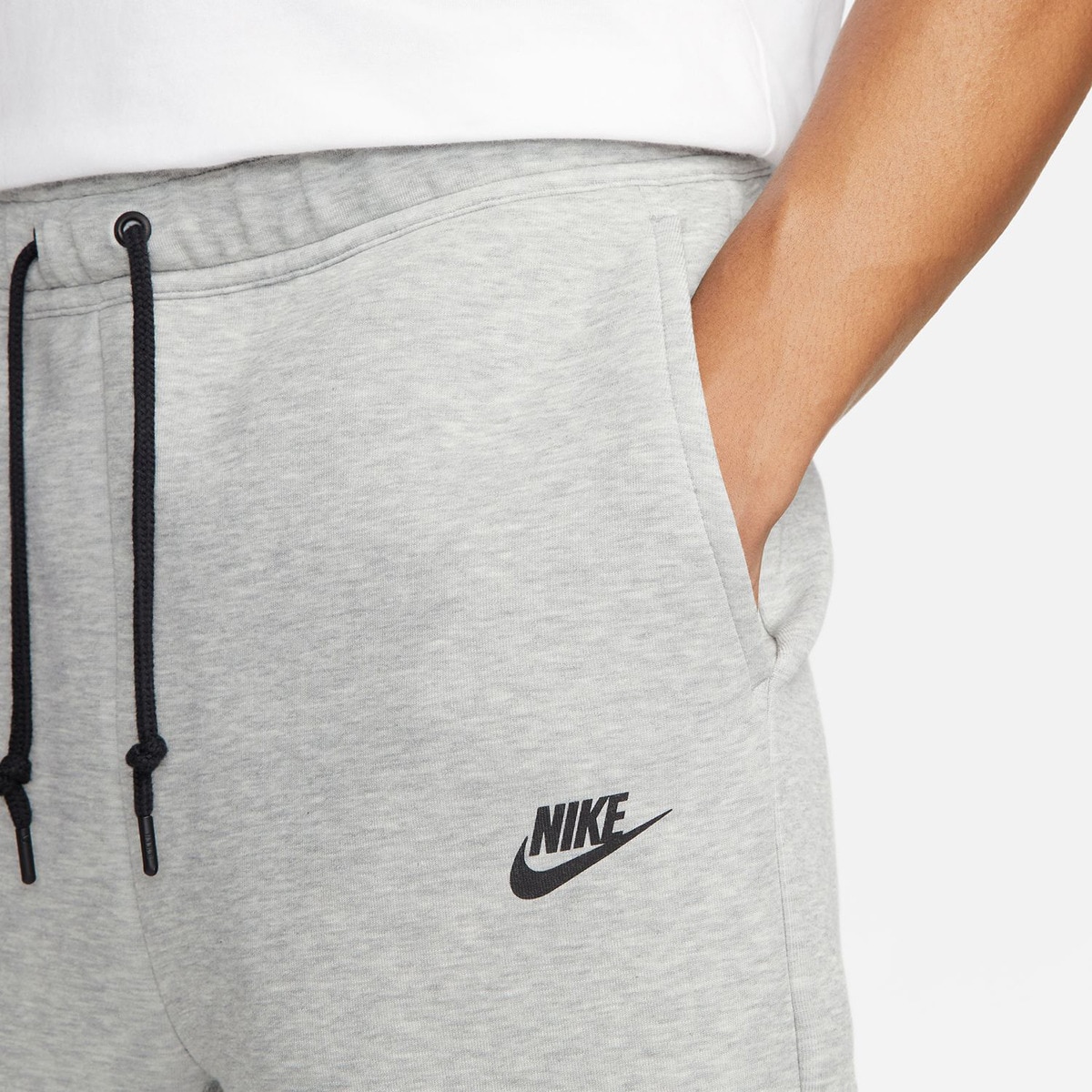 Calções Tech Fleece Cinzento-4