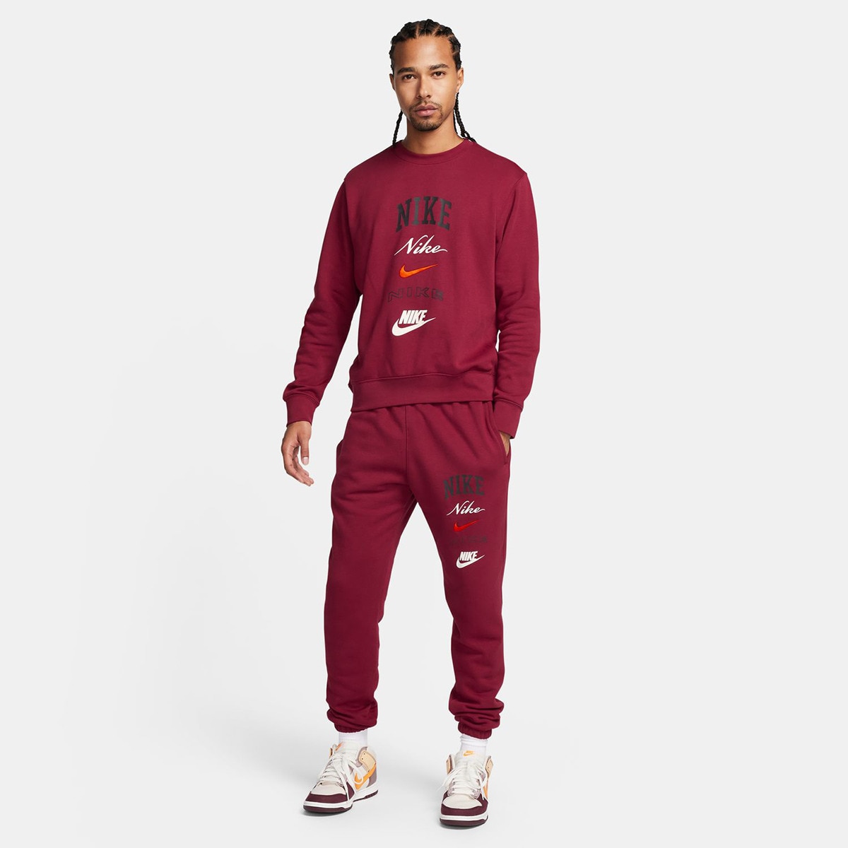 Sweatshirt de Homem Club Fleece Vermelho-5