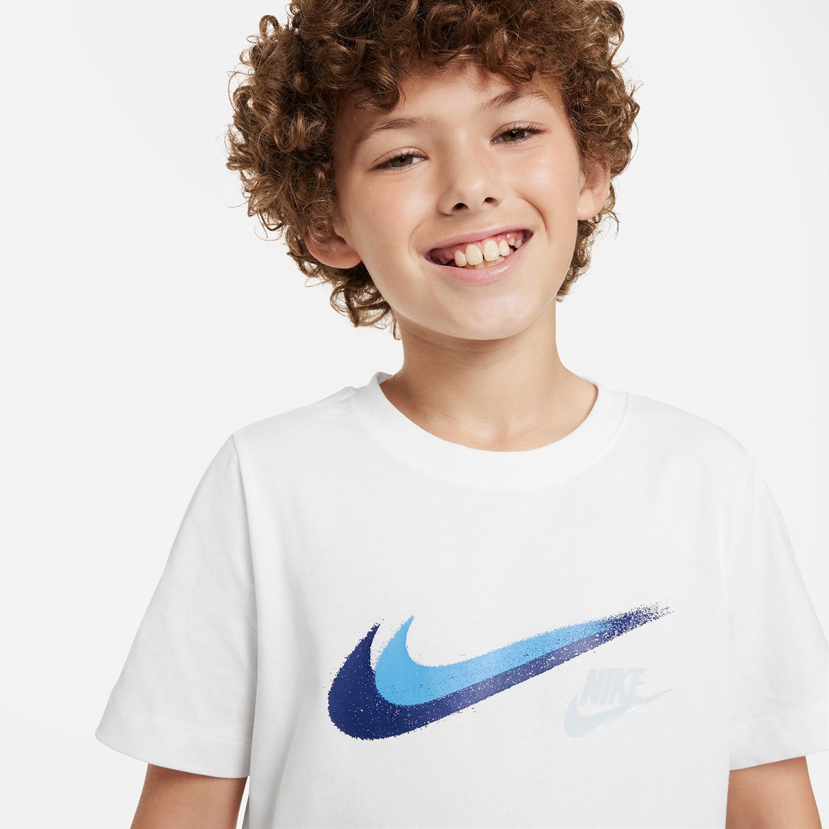 T-shirt de Criança Sportwear Branco-3
