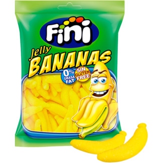 Gomas de Banana sem Glúten embalagem 90 g - Fini