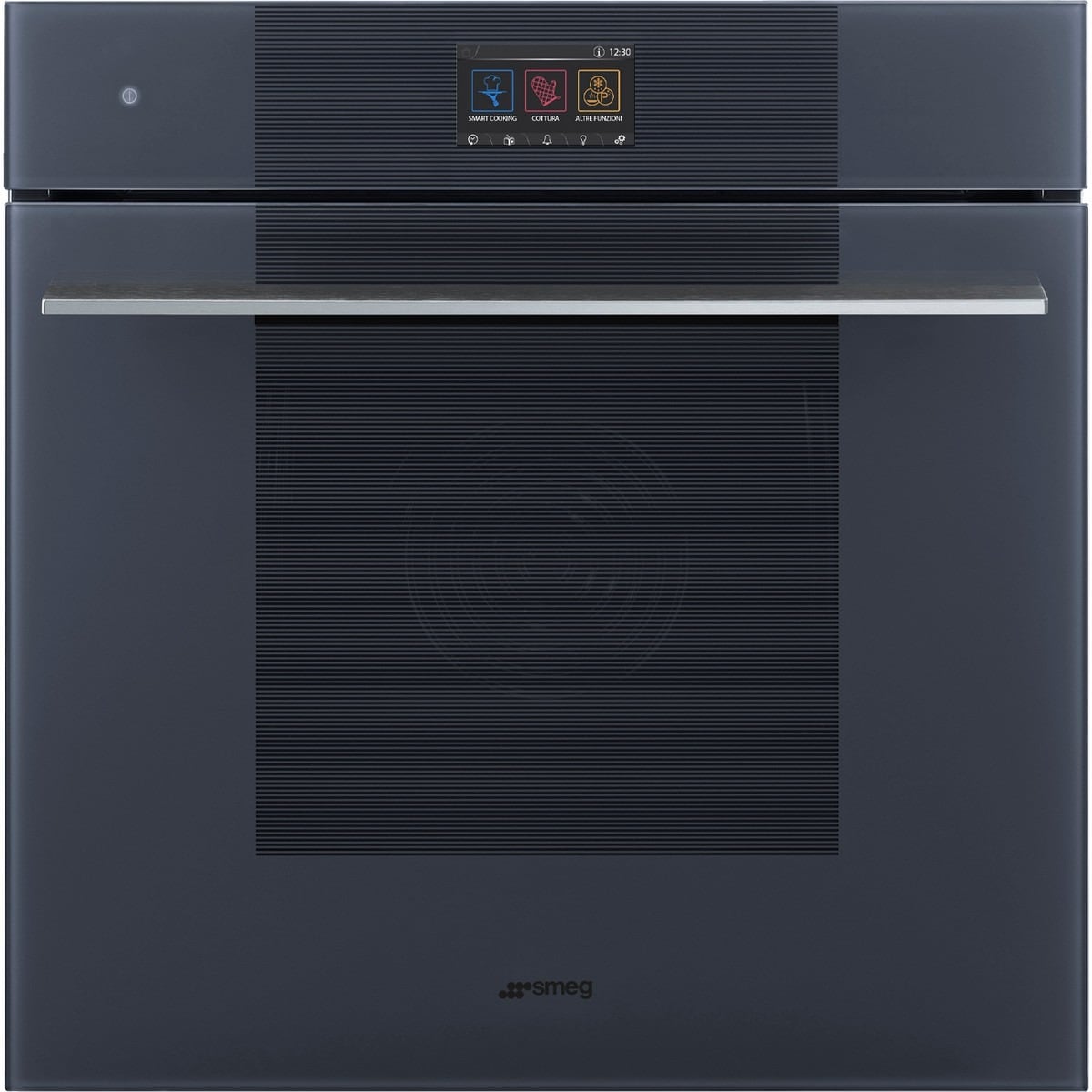 Forno Galileo Pyro Steam Smeg Linea SOP6104S2PG Combinado com Vaporeira, Pirolítico e de 68 Litros - Cinzento Cinzento-1