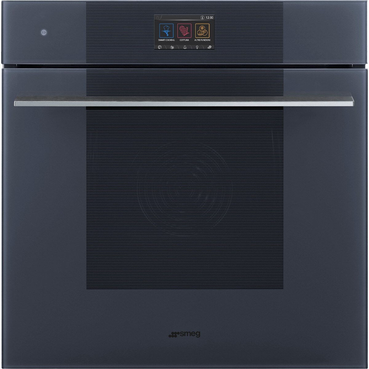 Forno Galileo Omnichef Multitech Smeg Linea SO6104APG Limpeza VaporClean de 68 Litros - Neptune Grey 1