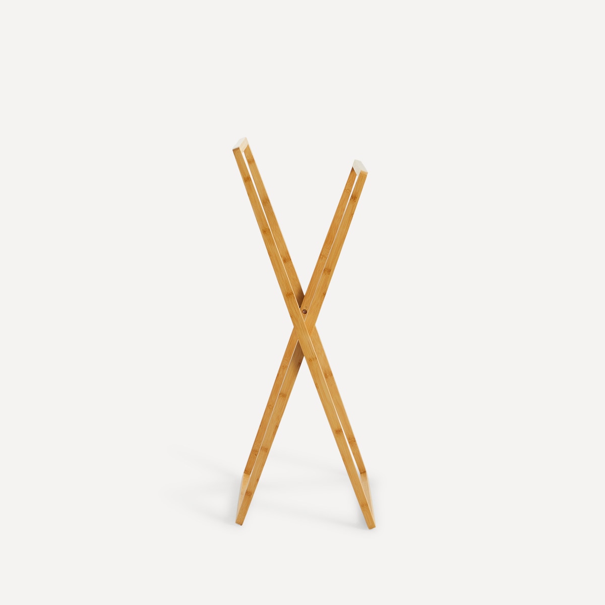 Toallero de pie Forma X EL Corte Inglés Bamboo-3