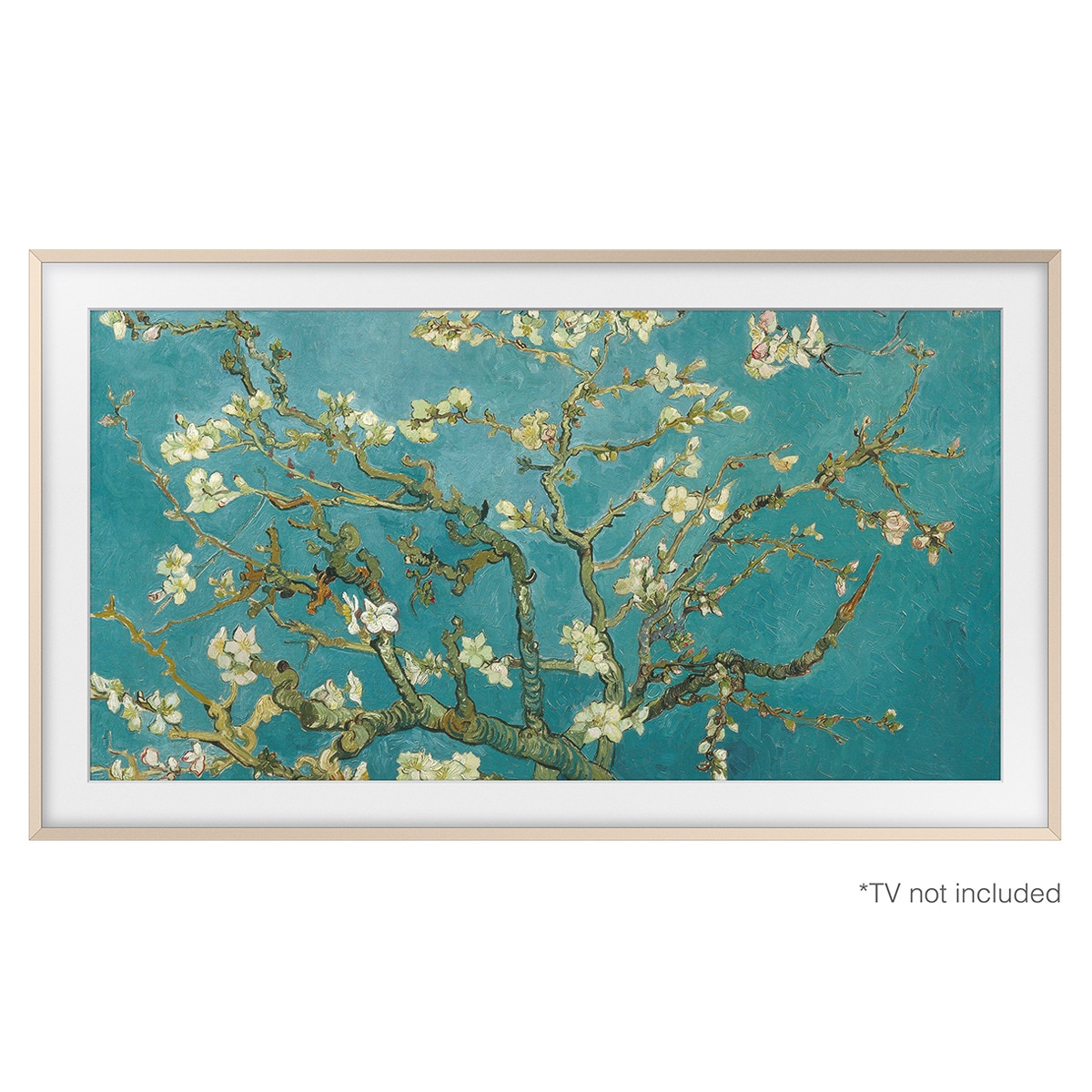 Imagen 0 de Marco metalizado para TV Samsung The Frame 2023 VG-SCFC43SGMXC 43" color Arena Sand