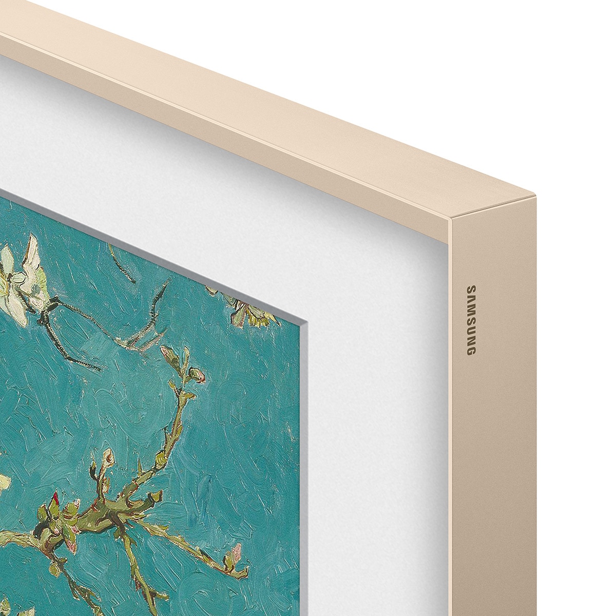 Marco metalizado para TV Samsung The Frame 2023 VG-SCFC50SGMXC 50" color Arena Sand Arena-2