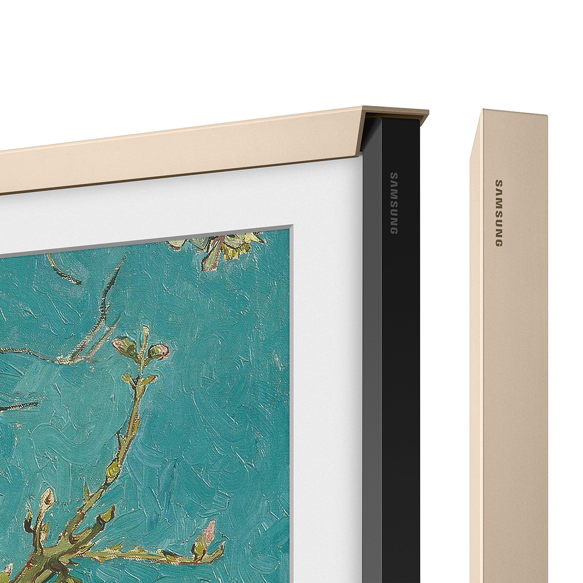 Marco metalizado para TV Samsung The Frame 2023 VG-SCFC50SGMXC 50" color Arena Sand Arena-5