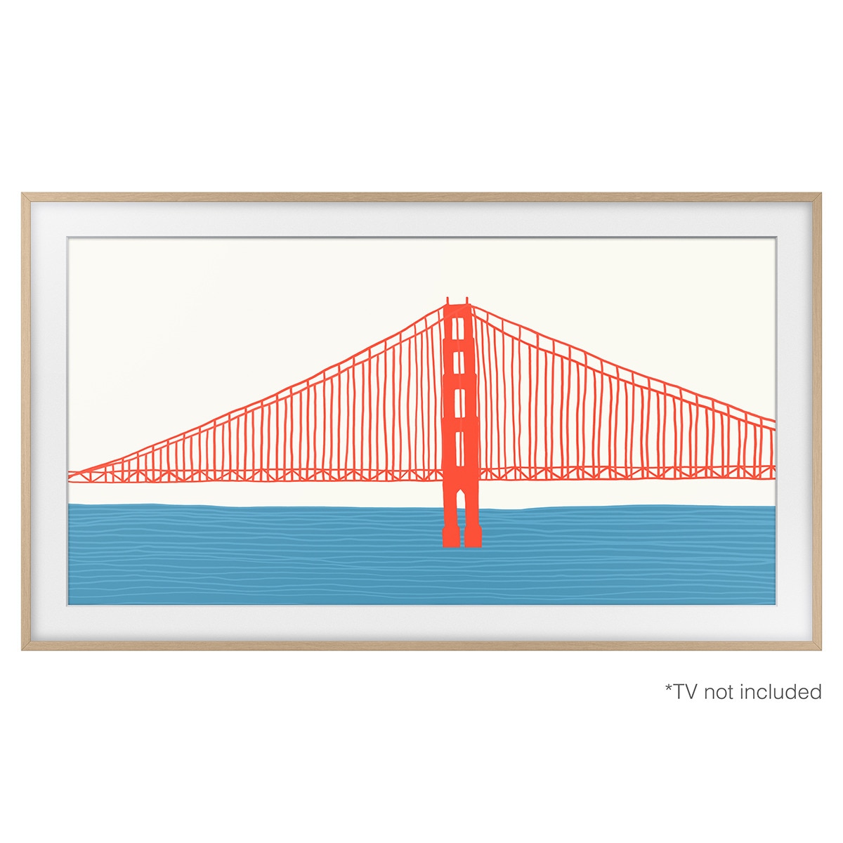 Imagen 0 de Marco para TV Samsung The Frame 2022 VG-SCFA85TKBXC 85" color Teka