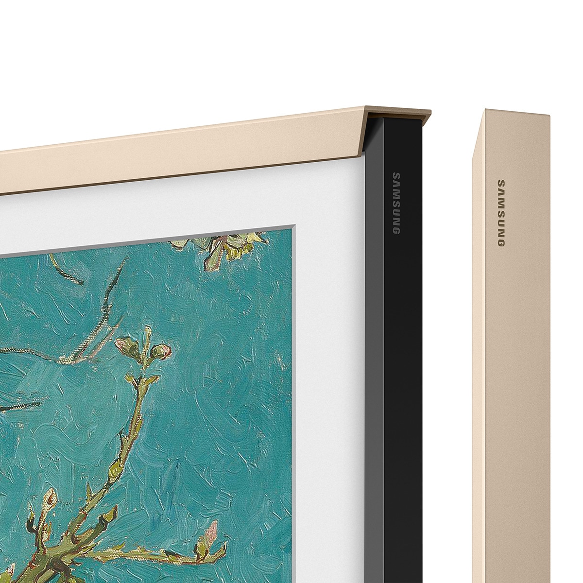 Marco metalizado para TV Samsung The Frame 2023 VG-SCFC85SGMXC 58" color Arena Sand Arena-5