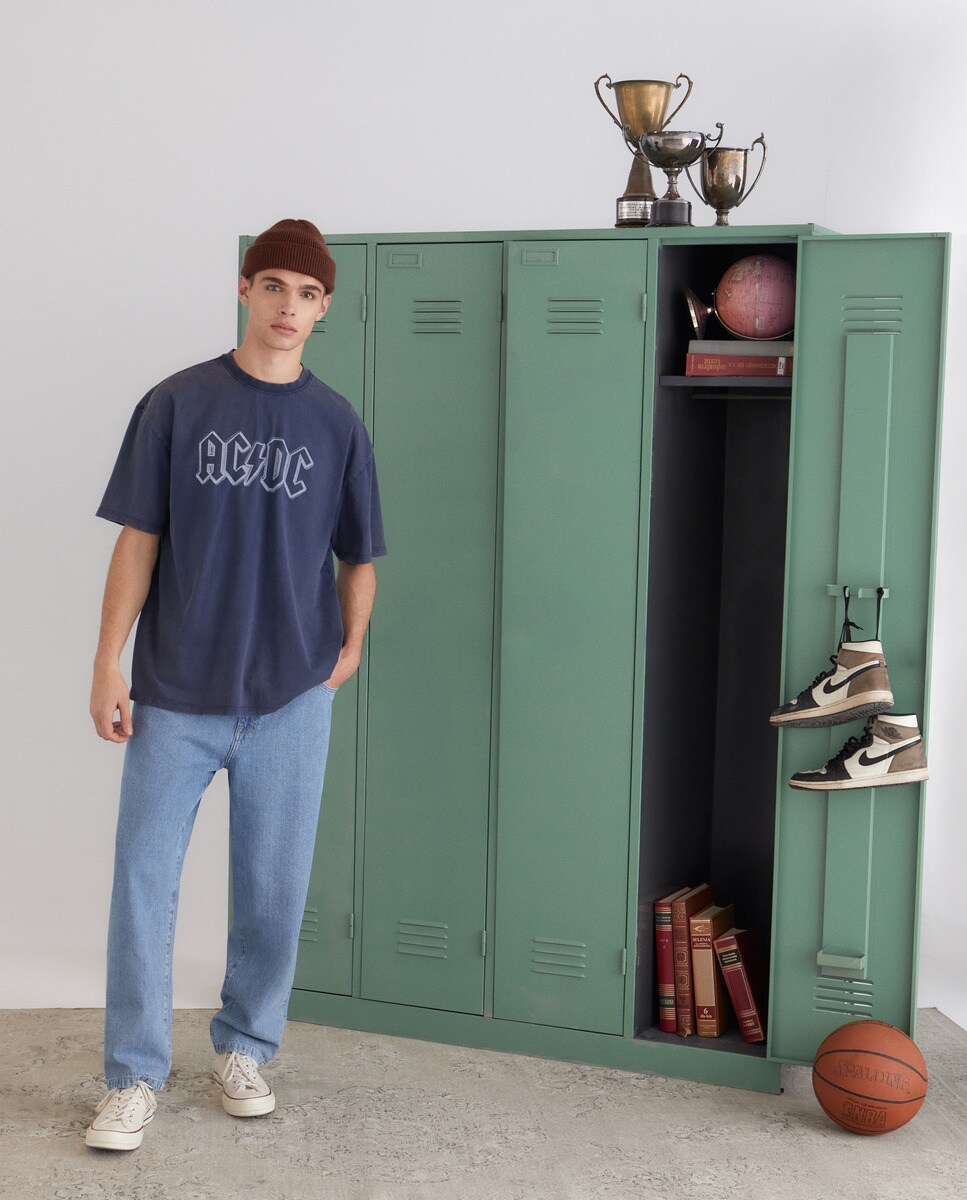 Camiseta de hombre manga corta licencias AC/DC · Green Coast · El Corte