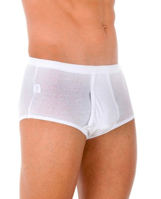 Imagen 0 de Slip Clásico con obertura lateral 0985 hombre