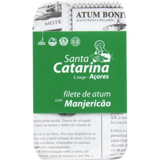 Filetes de Atum com Manjericão lata 120 g - Santa Catarina