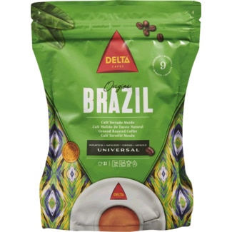 Café Moído Torrado Lote Brasil Moagem Universal embalagem 220 g - Delta