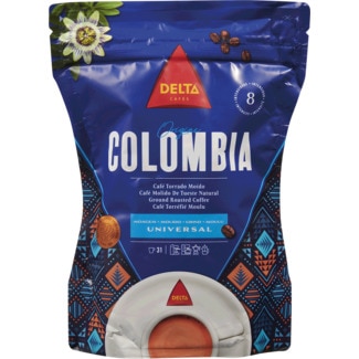 Café Moído Torrado Lote Colômbia Moagem Universal embalagem 220 g - Delta