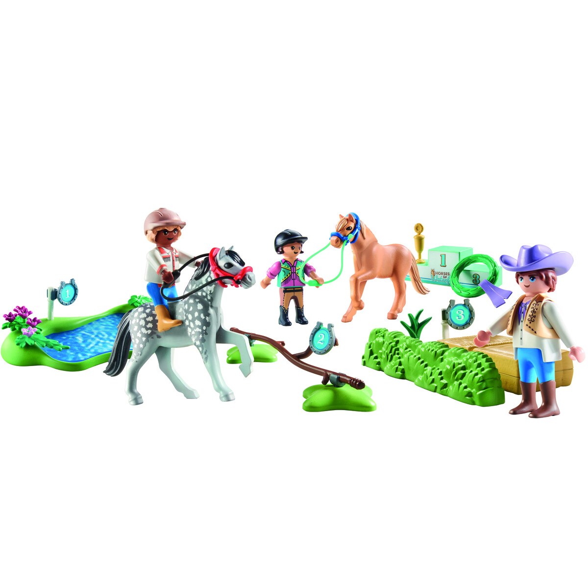 Playmobil 6950 Country Paseo Con Pony En El Campo Orig Intek