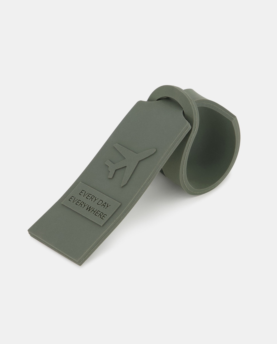 Porta-Cartões Identificador de Bagagem Verde-1