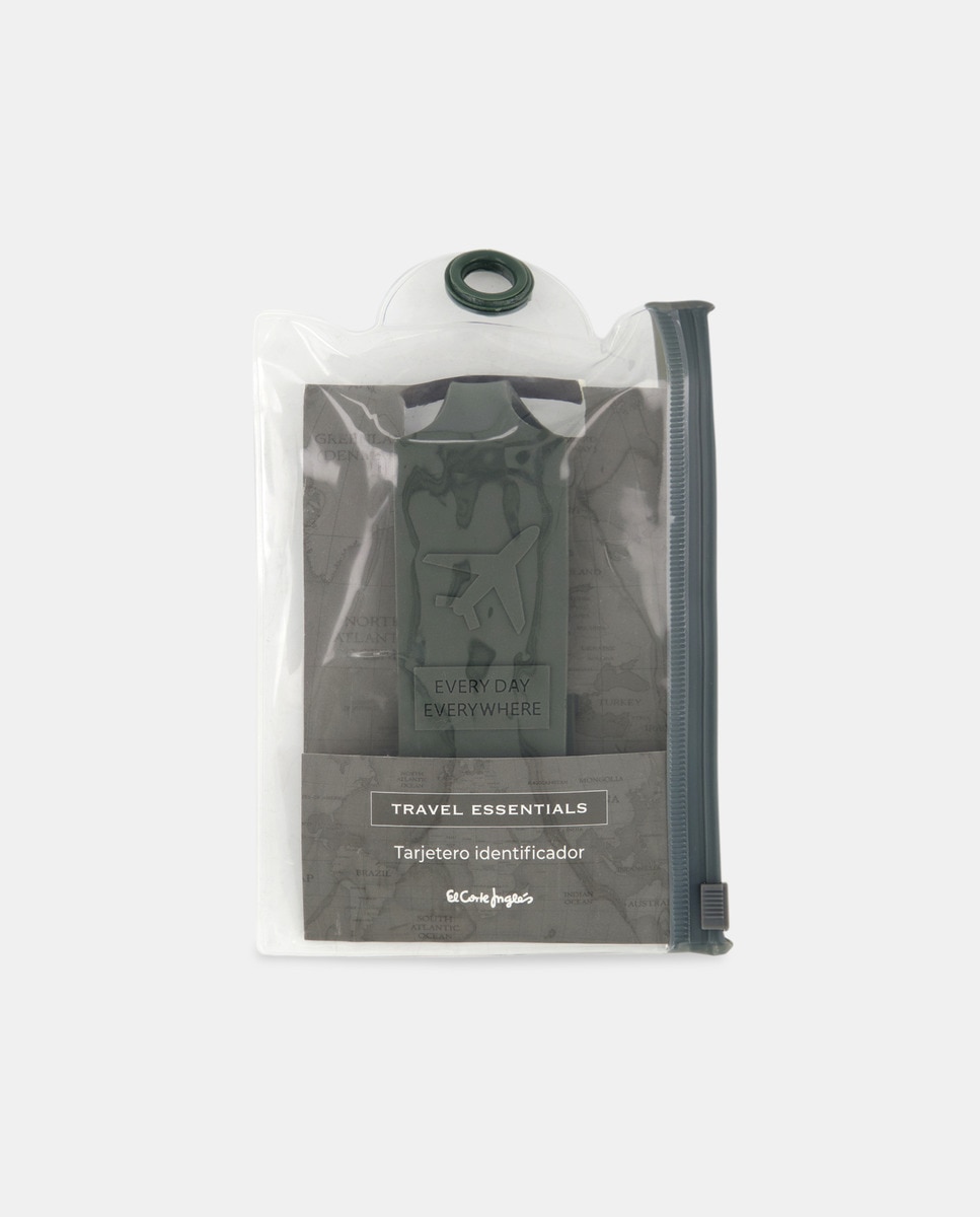 Porta-Cartões Identificador de Bagagem Verde-3