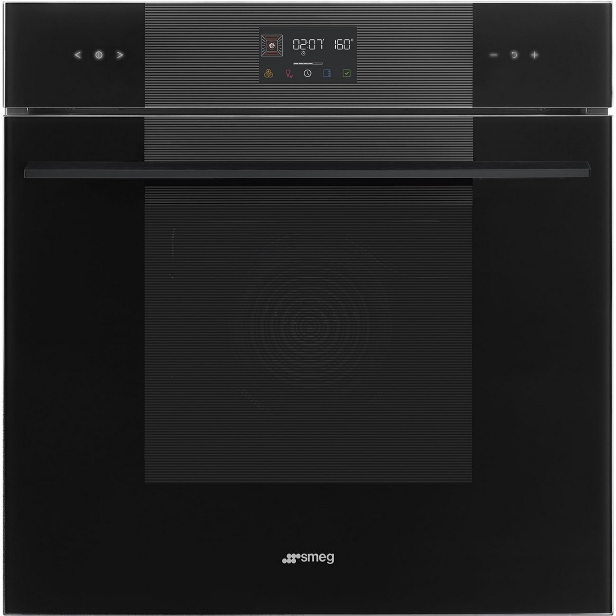 Forno Galileo Pirolítico Smeg Linea SOP6102TB3 Termoventilado de 68 Litros - Preto Preto-1