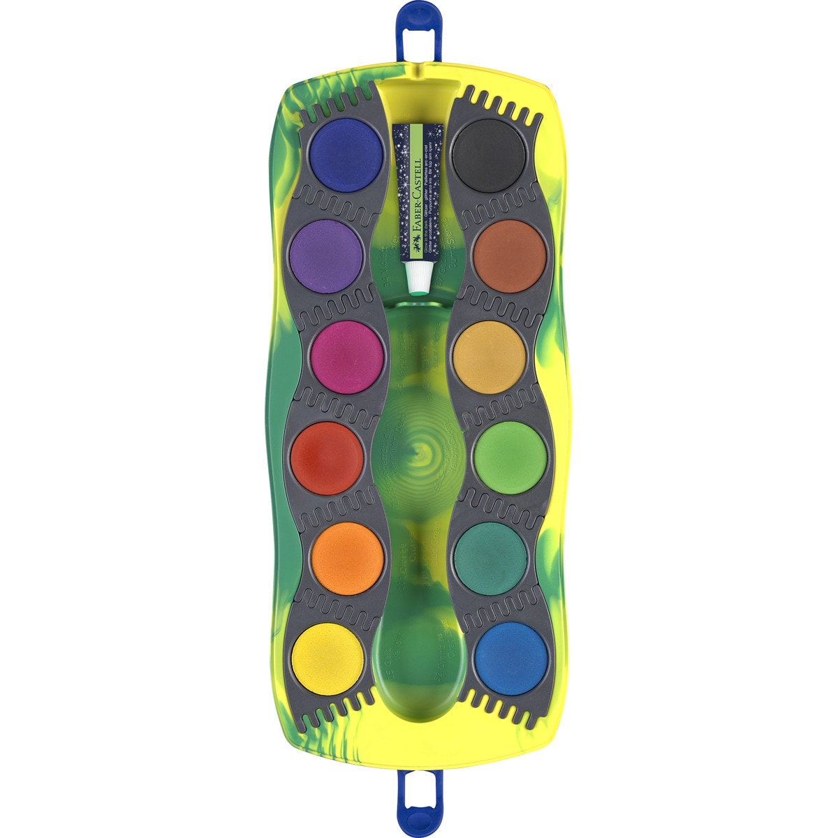 Caixa 12 Aguarelas com Cores Intercambiáveis Connector Multicolor-3