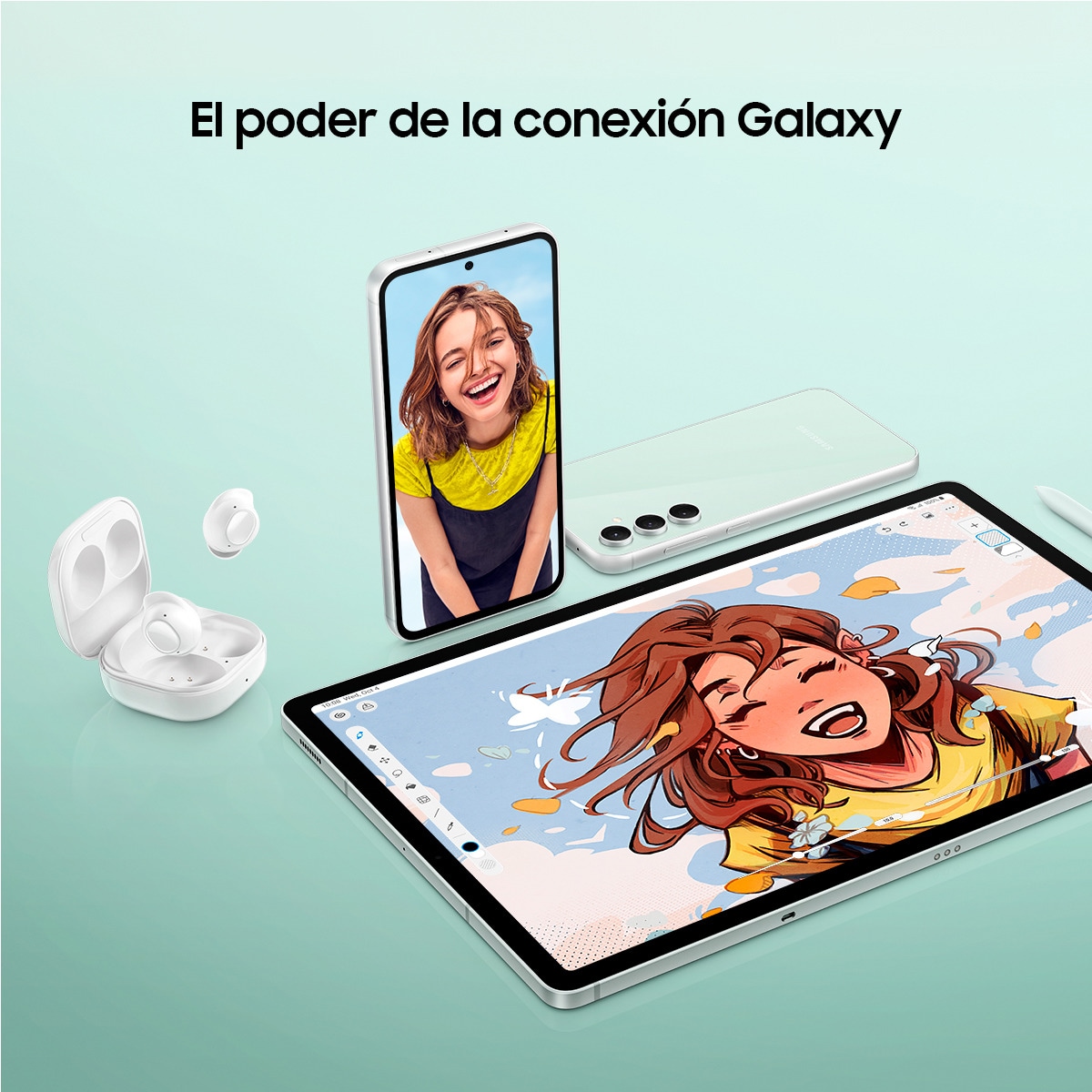 Samsung Galaxy S23 FE 5G 8GB+256GB móvil libre Grafito-5