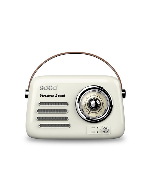 Imagen 0 de Radio retro
con altavoz bt