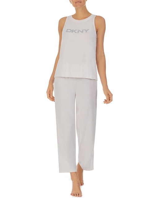 Imagen 0 de Pijama sin mangas, pantalón capri