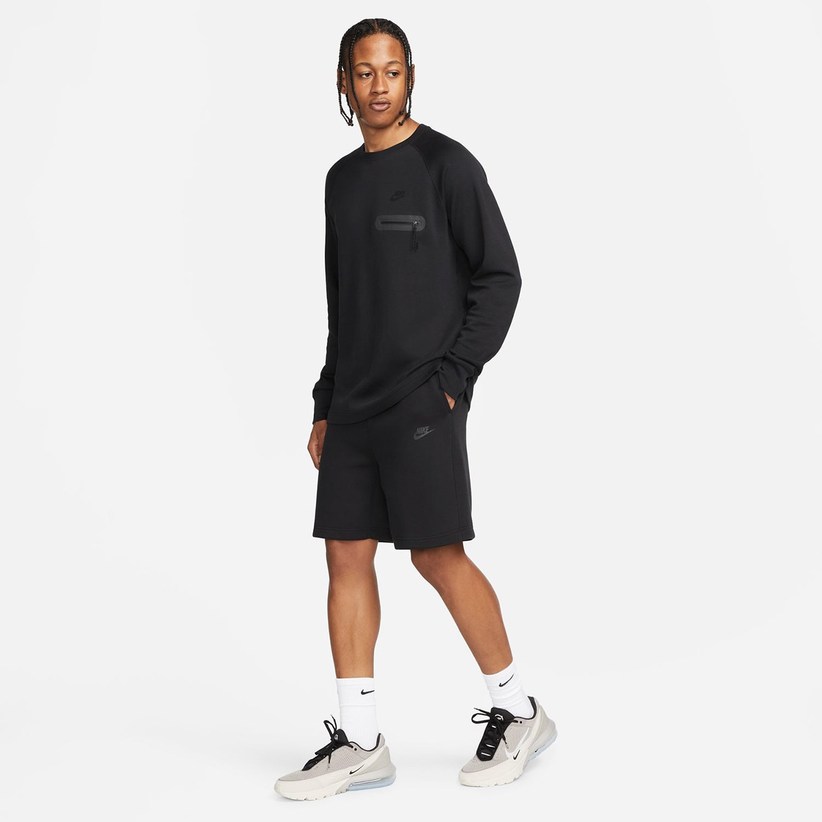 Calções Tech Fleece Preto-6