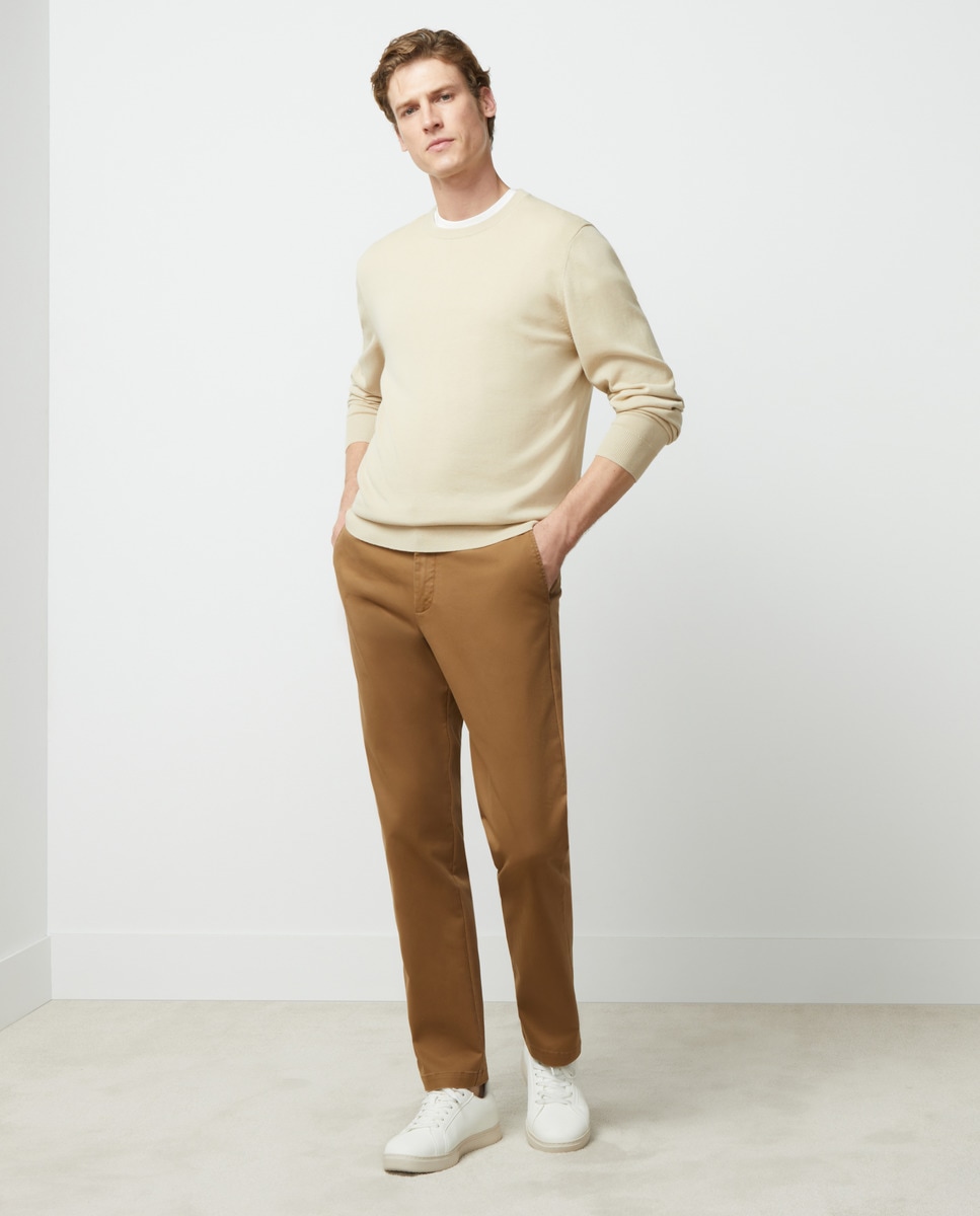 Pantalón hombre sport regular sin pliegues · Dustin · El Corte Inglés