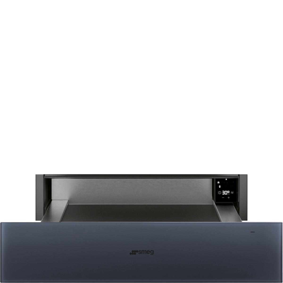 Gaveta de Aquecimento Encastrável Smeg Linea CPRT115G de 15 cm de Altura - Neptune Grey 1