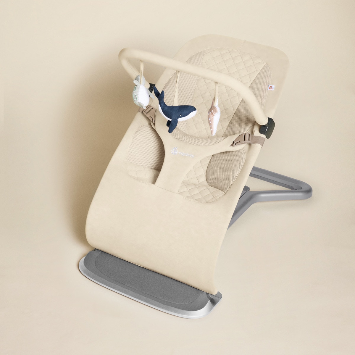 Barra de Brinquedos para Rede - Maravilhas do Mar Creme-7